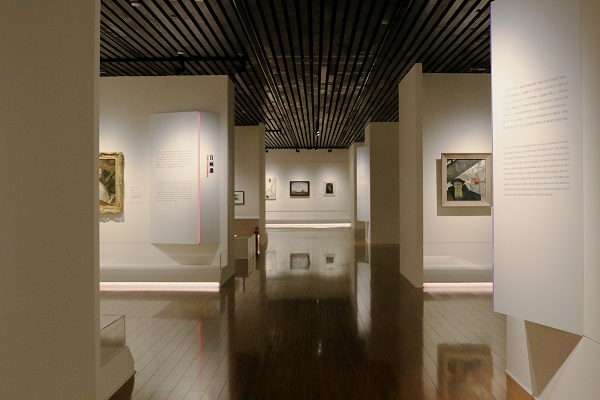 美国艺术八十载(1865-1945)"展览在上海博物馆(二楼第二展厅)展出