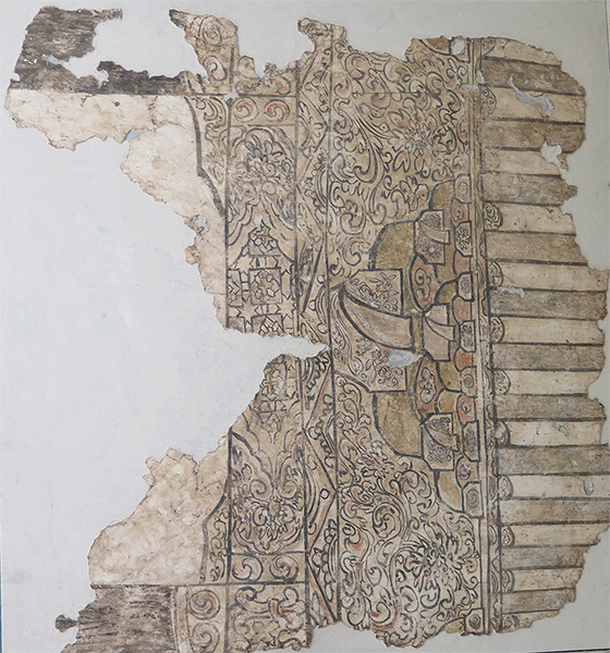壁画残片 壁画残片 高132厘米,宽142厘米