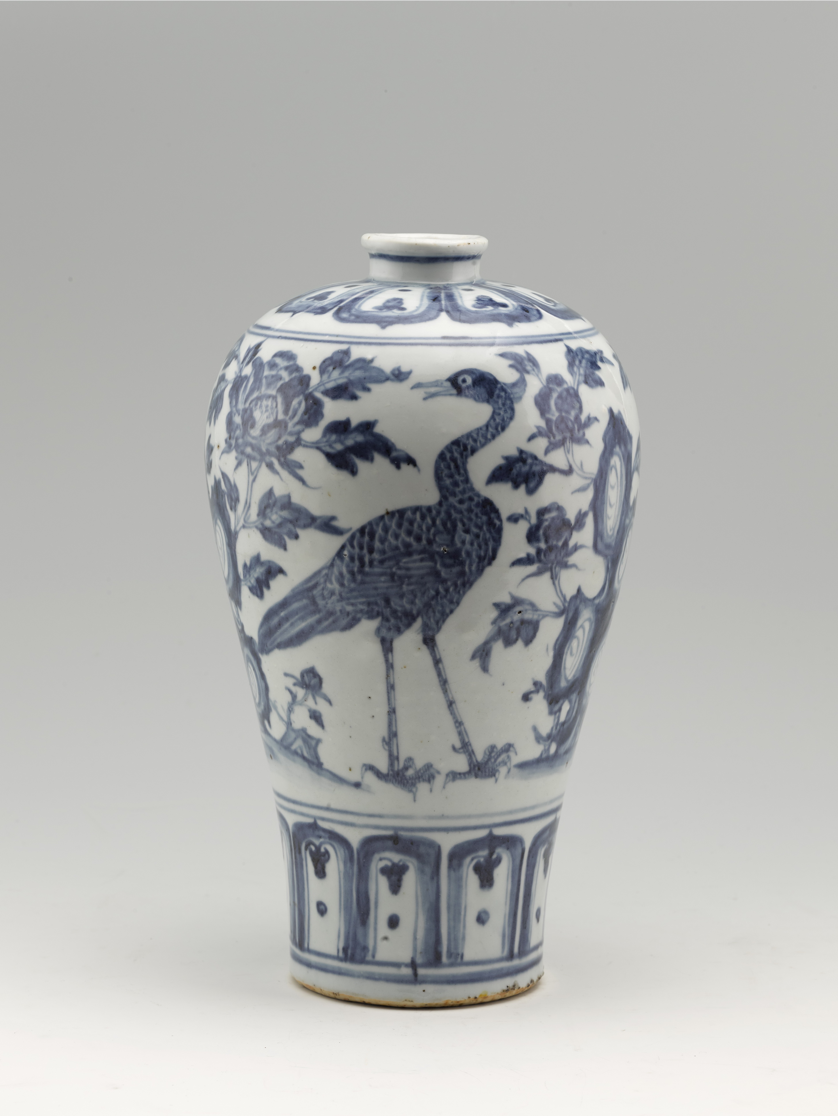 中国美術青花人物紋梅瓶 【公式通販】