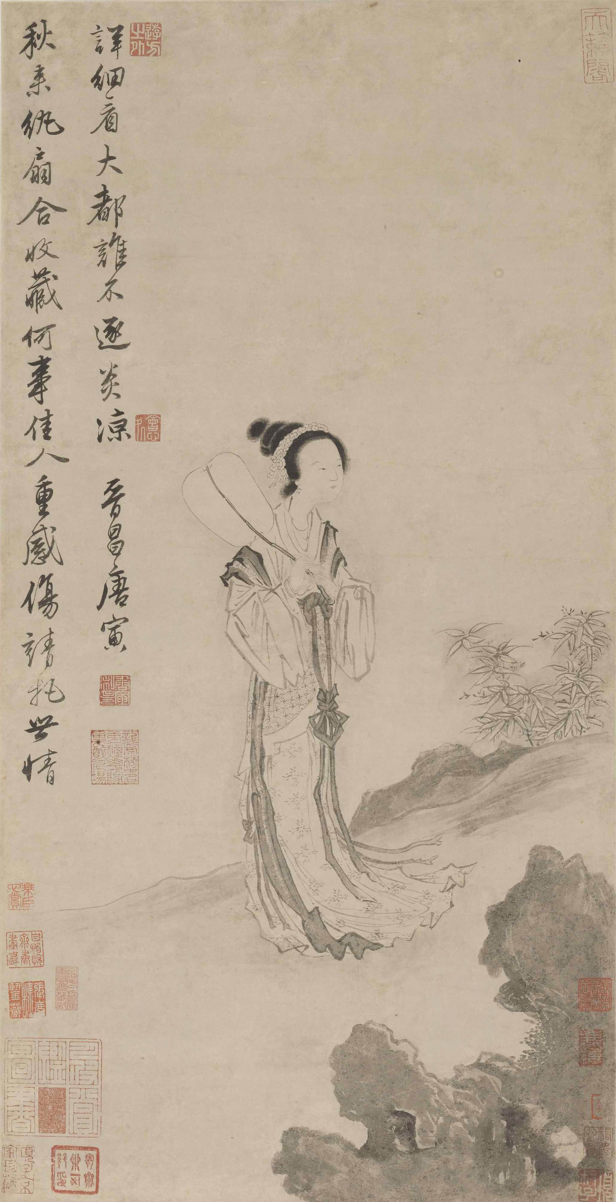 中国書家　企周　成扇　戊寅(98年）　老師図　中国書画　古玩 中国書家 企周 成扇 戊寅(98年） 老師図 中国書画 古玩 - メルカリ